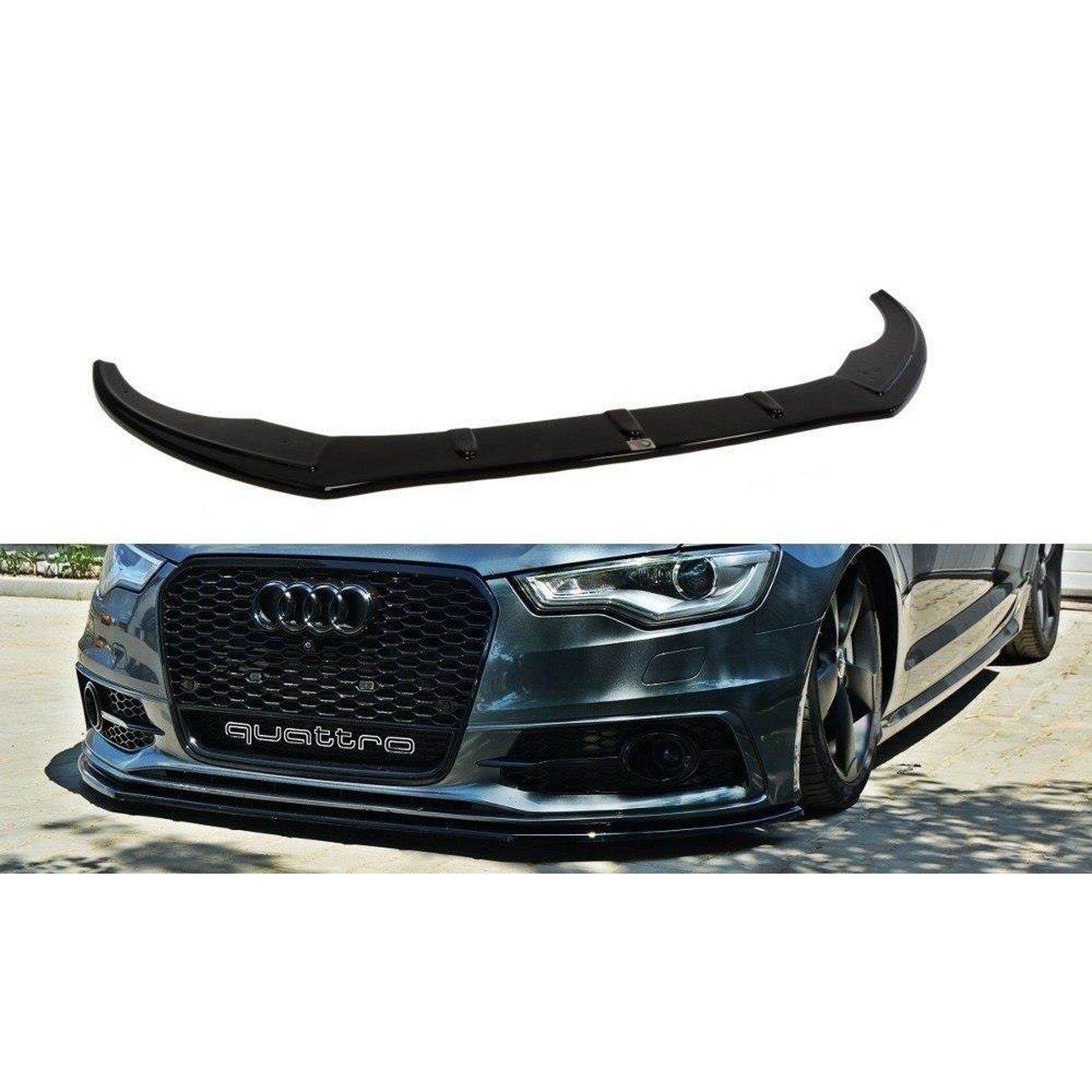 AUDI A6 4G - BODY STYLING - Swiss Tuning Onlineshop - AUDI A6 -09.2014 -  MAXTON FRONTSPOILER | FRONTLIPPE