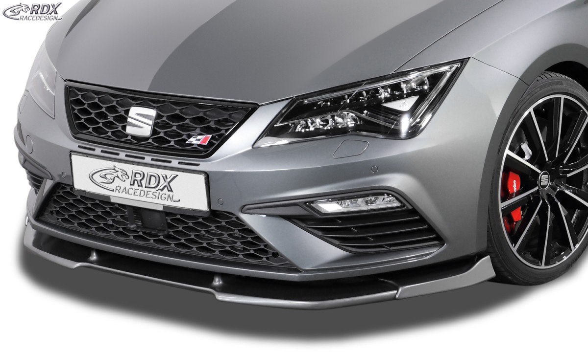 SEAT LEON 5F - BODY STYLING - Swiss Tuning Onlineshop - SEAT LEON CUPRA  FACELIFT - RDX FRONTLIPPE SPOILER