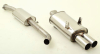 BMW E36 318iS COUPE - FMS CAT BACK EXHAUST SYSTEM Ø 63.5MM