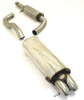 VW NEW BEETLE - FMS CAT BACK EXHAUST SYSTEM Ø 63.5MM