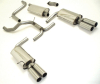 FORD MONDEO - FMS CAT BACK DUPLEX EXHAUST SYSTEM Ø 63.5MM