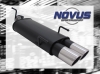 OPEL VECTRA B - NOVUS SPORT EXHAUST 2 x Ø 90MM SR