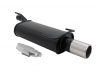 OPEL KADETT E CONVERTIBLE - NOVUS SPORT EXHAUST 1 x Ø 90MM STRAI