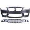 BMW F10 SEDAN - FRONT BUMPER M5 LOOK (PDC/SRA) V.2