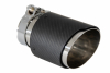 CARBON FIBER EXHAUST MUFFLER TIP PIPE IN 60MM