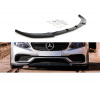 MERCEDES E63 AMG - LAME DE PARE-CHOC AVANT MAXTON DESIGN (NOIR BRILLANT