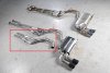 AUDI RS3 SPORTBACK - TUBE DE SUPPRESSION AVANT / BYPASS