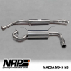 MAZDA MX-5 (NB) - NAP CAT BACK EXHAUST SYSTEM Ø 100MM BLACK