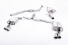 AUDI A4 - MILLTEK DUPLEX CAT BACK EXHAUST SYSTEM