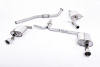 AUDI A4 - MILLTEK DUPLEX CAT BACK EXHAUST SYSTEM