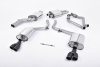 AUDI S5 COUPE - MILLTEK CAT BACK DUPLEX EXHAUST SYSTEM