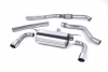 BMW M235i - MILLTEK Ø 76MM CAT BACK DUPLEX EXHAUST SYSTEM