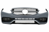 MERCEDES E-CLASS FACELIFT - FRONT BUMPER E63 STYLE (PDC)