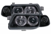 OPEL ASTRA F - HEADLIGHTS ANGEL EYES (DEPO)