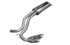 VW GOLF 4 - FOX SPORTAUSPUFF SIDEPIPE