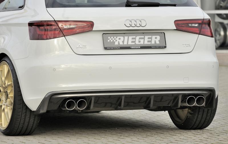 AUDI A3 8V - BODY STYLING - Swiss Tuning Onlineshop - AUDI A3 - RIEGER HECK  DIFFUSOR