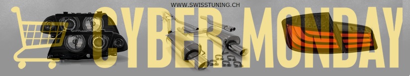 Cyber Monday 2022 Sale im Online-Shop der Swiss Tuning AG