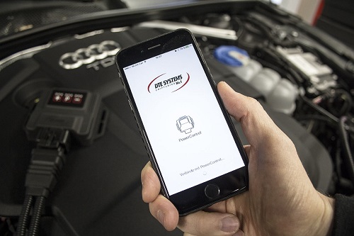 PowerControl X - DTE Systems Chip Tuning mit App Steuerung